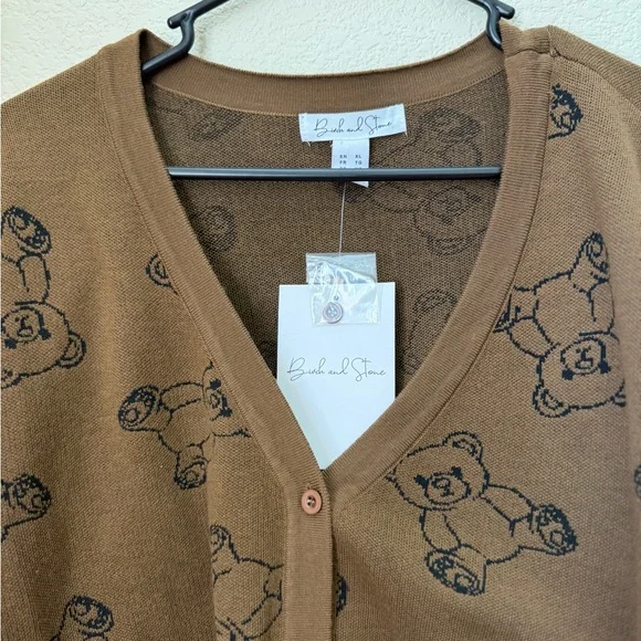Teddy Bear Cardigan - Picture 4 of 4